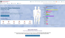 GDC Data Portal Home Page